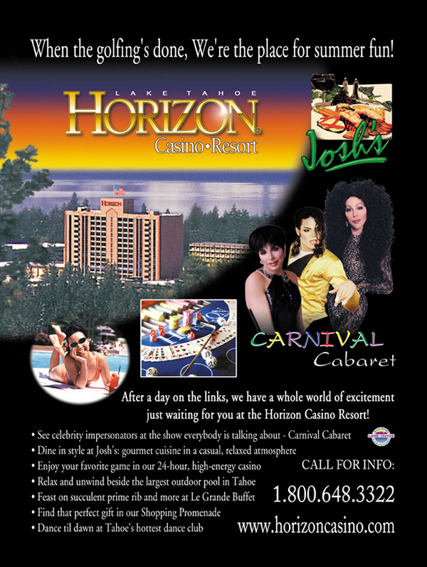Horizon Casino Resort When the golfing's done